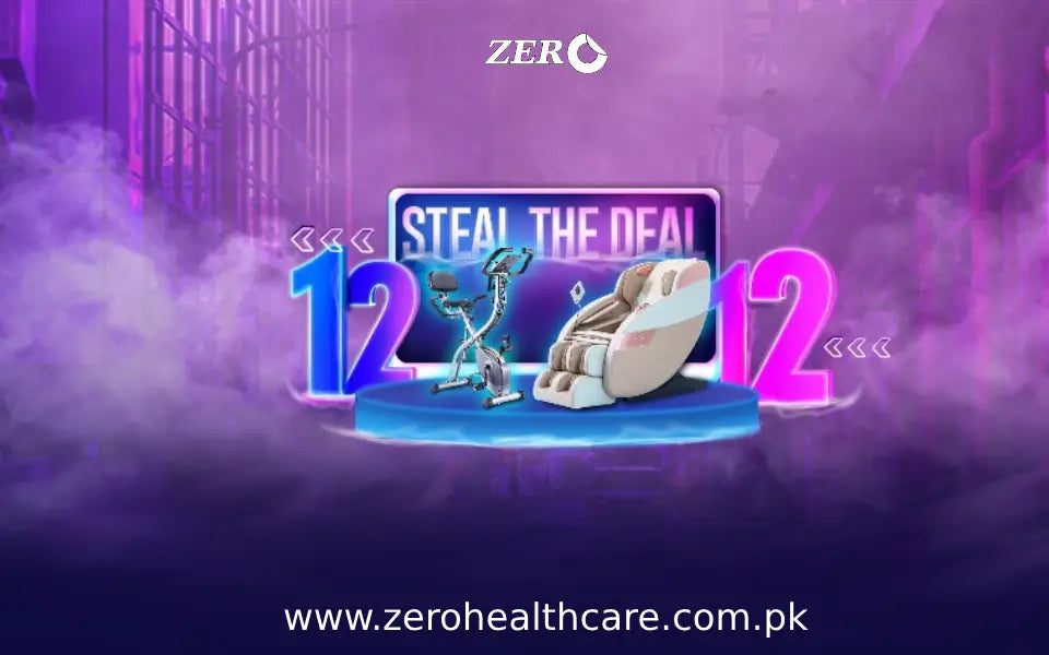 Exclusive 12.12 Sale at Zero Healthcare Massage Chairs in Pakistan