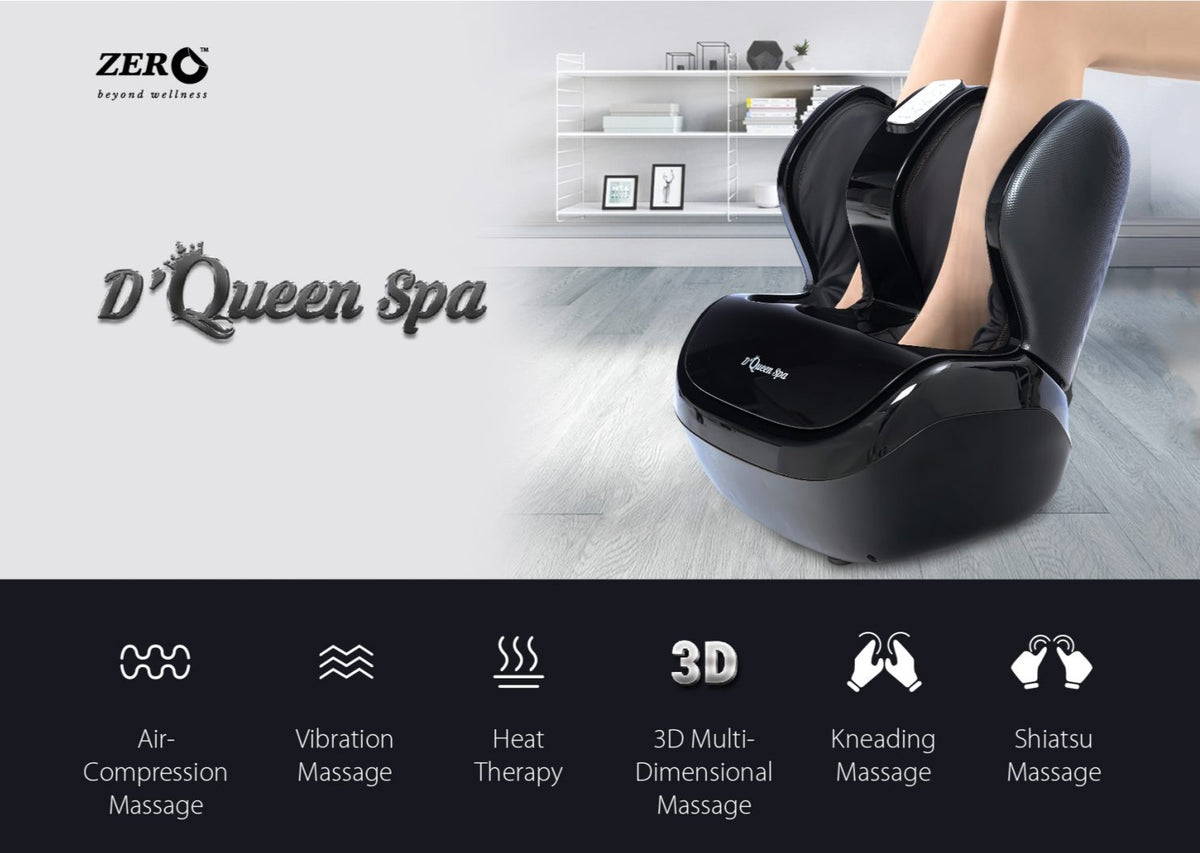 2-D Queen SPA Electric Foot Massager-Zero HealthCare Pakistan