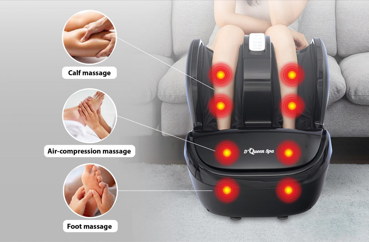3- D Queen SPA Electric Foot Massager-Zero HealthCare Pakistan